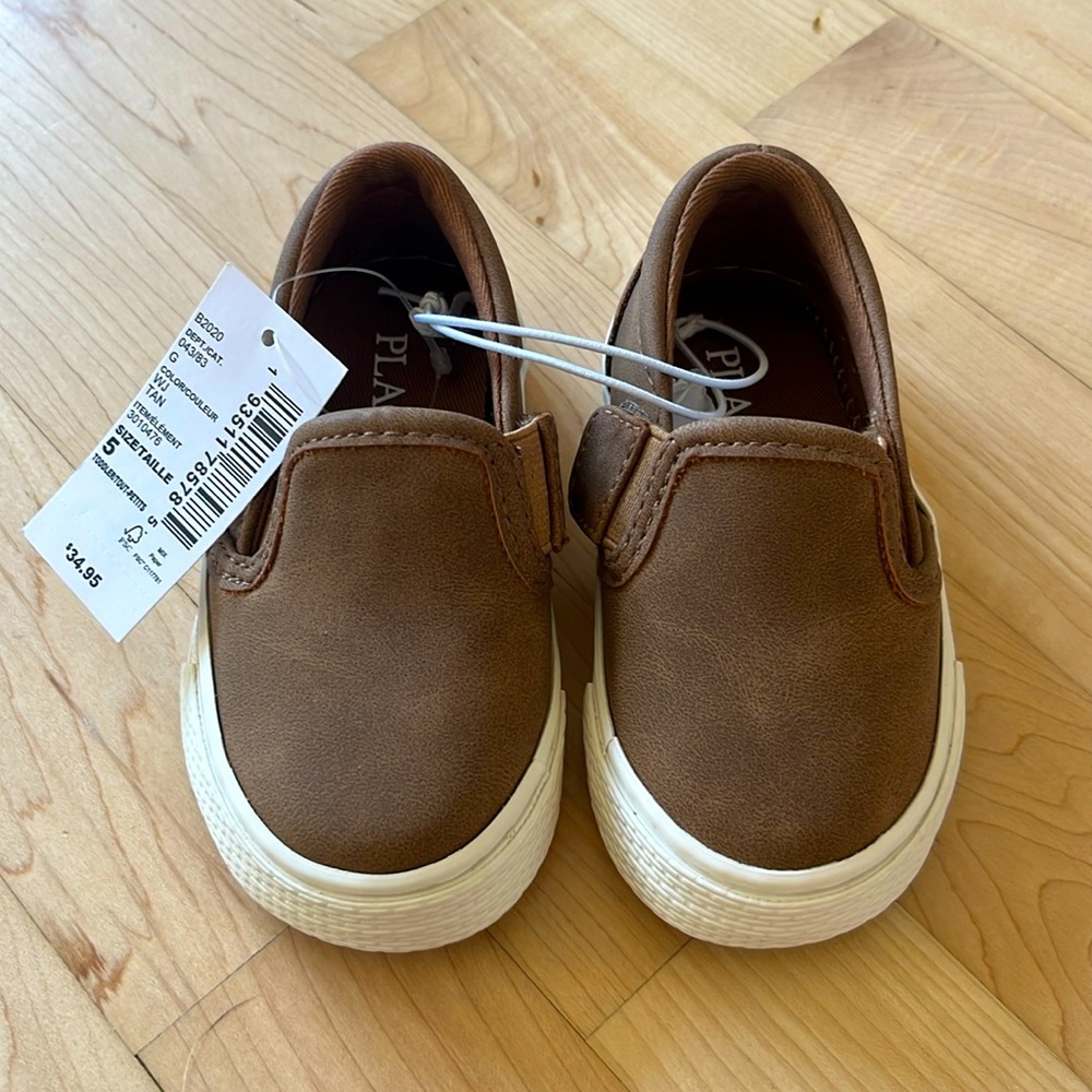 BABY BOY SLIP ON SNEAKERS 🤎